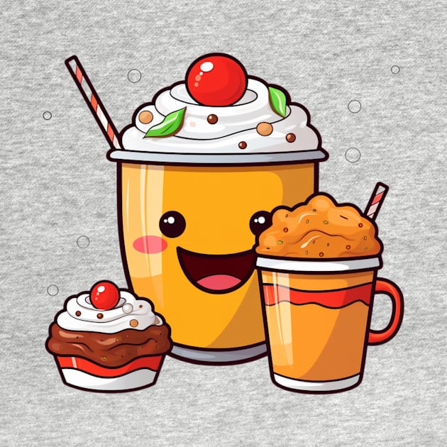 kawaii  junk food T-Shirt cute  funny by nonagobich